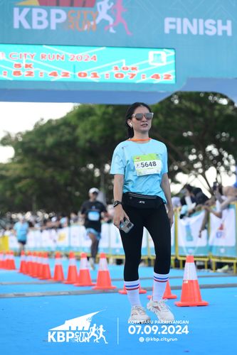 Race photo from KBP City Run 2024