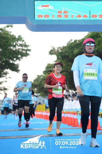 Race photo from KBP City Run 2024