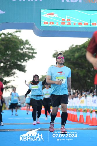 Race photo from KBP City Run 2024