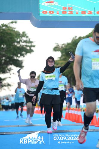 Race photo from KBP City Run 2024