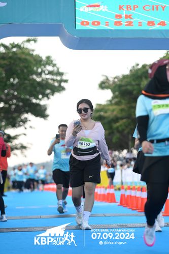 Race photo from KBP City Run 2024