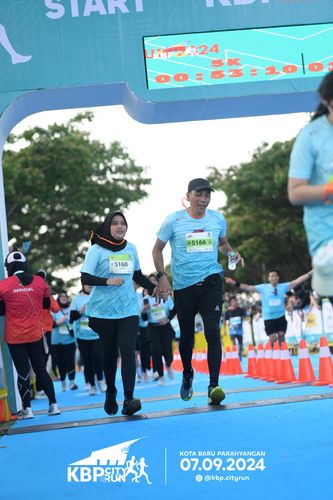 Race photo from KBP City Run 2024