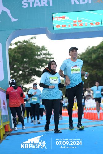 Race photo from KBP City Run 2024