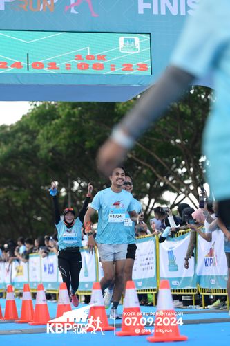 Race photo from KBP City Run 2024