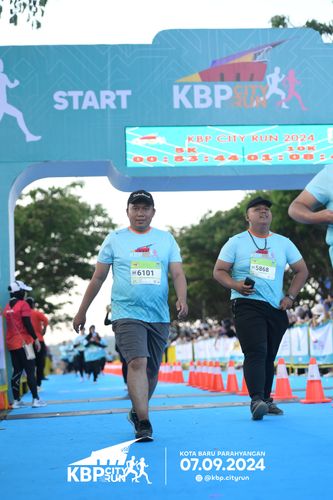 Race photo from KBP City Run 2024