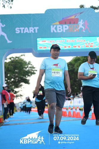 Race photo from KBP City Run 2024
