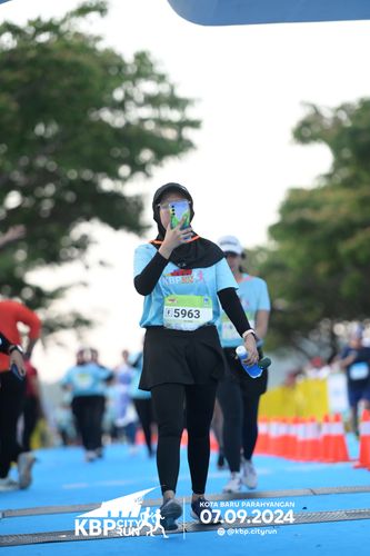 Race photo from KBP City Run 2024