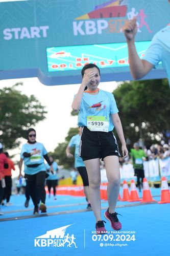 Race photo from KBP City Run 2024