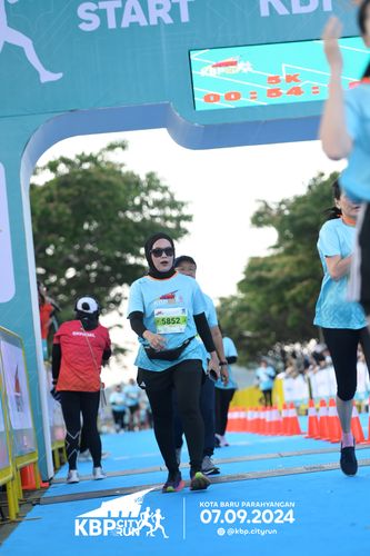 Race photo from KBP City Run 2024