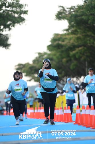 Race photo from KBP City Run 2024