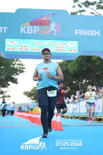 Race photo from KBP City Run 2024