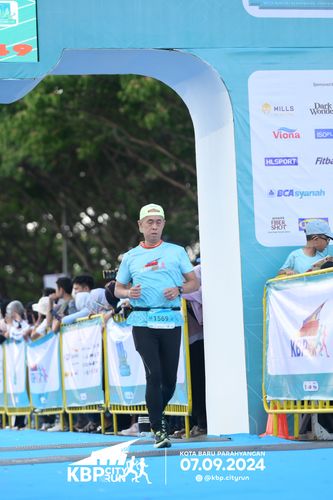 Race photo from KBP City Run 2024