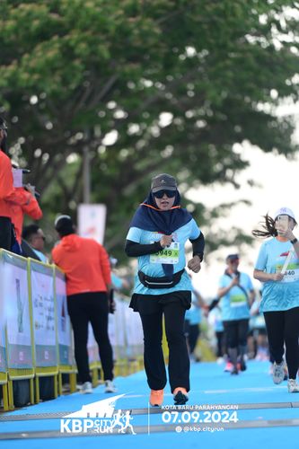 Race photo from KBP City Run 2024