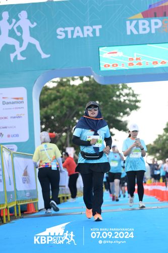 Race photo from KBP City Run 2024