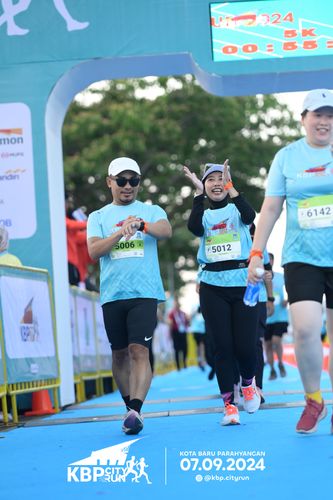 Race photo from KBP City Run 2024