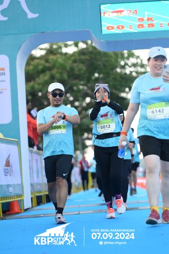 Race photo from KBP City Run 2024