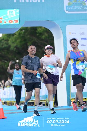 Race photo from KBP City Run 2024