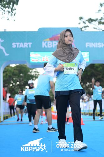 Race photo from KBP City Run 2024