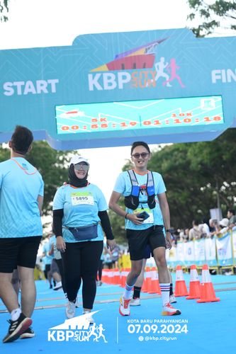Race photo from KBP City Run 2024