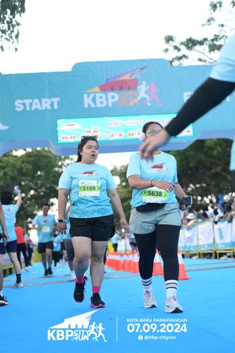 Race photo from KBP City Run 2024