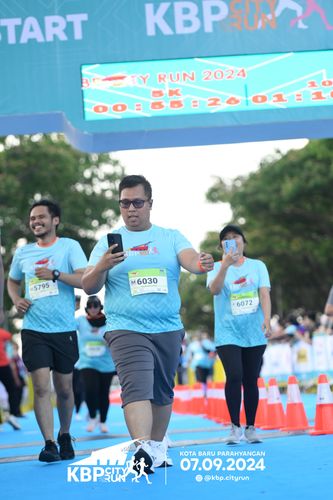 Race photo from KBP City Run 2024