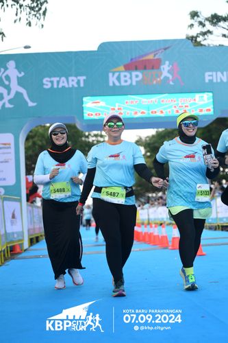 Race photo from KBP City Run 2024