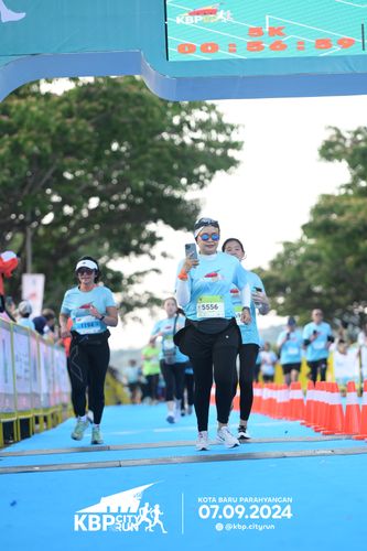 Race photo from KBP City Run 2024