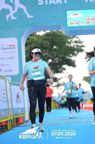 Race photo from KBP City Run 2024