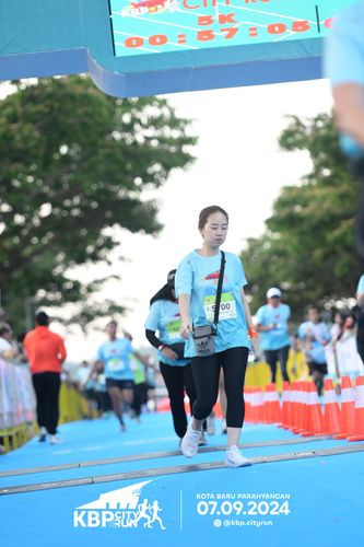 Race photo from KBP City Run 2024