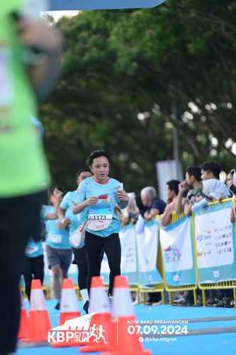 Race photo from KBP City Run 2024