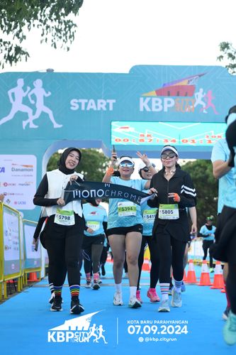 Race photo from KBP City Run 2024
