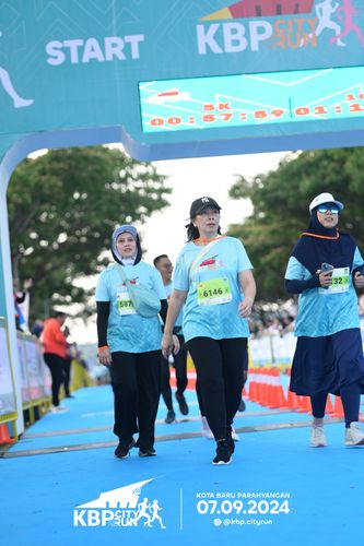 Race photo from KBP City Run 2024