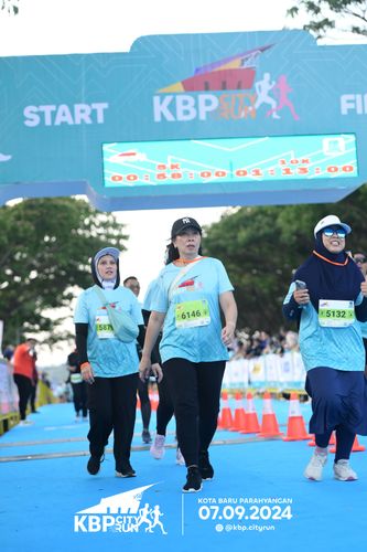 Race photo from KBP City Run 2024
