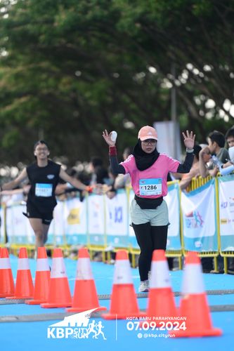 Race photo from KBP City Run 2024