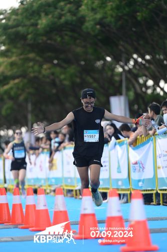Race photo from KBP City Run 2024