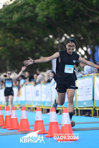 Race photo from KBP City Run 2024