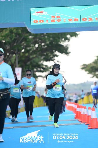 Race photo from KBP City Run 2024