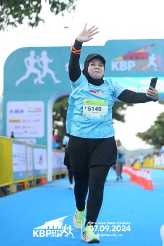 Race photo from KBP City Run 2024