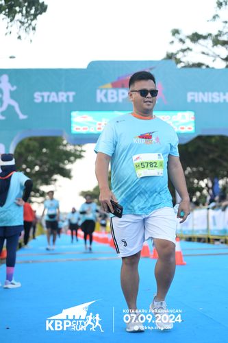 Race photo from KBP City Run 2024