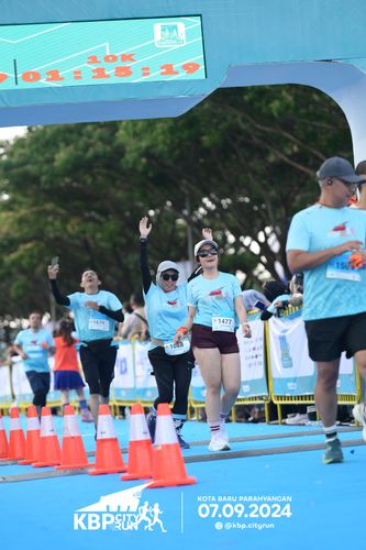 Race photo from KBP City Run 2024