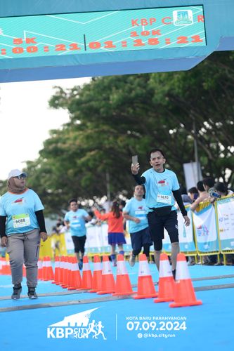 Race photo from KBP City Run 2024