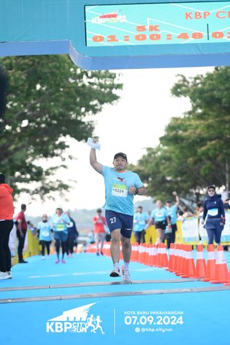 Race photo from KBP City Run 2024