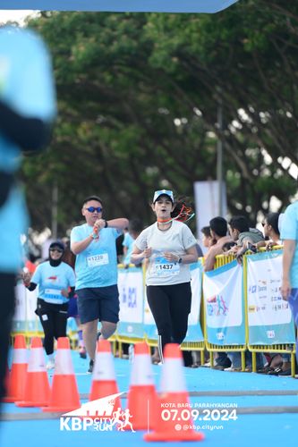 Race photo from KBP City Run 2024