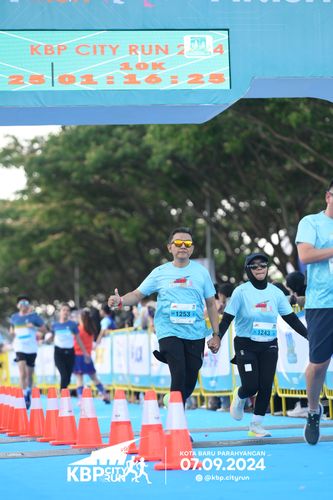 Race photo from KBP City Run 2024