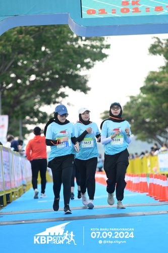 Race photo from KBP City Run 2024