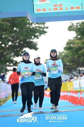 Race photo from KBP City Run 2024