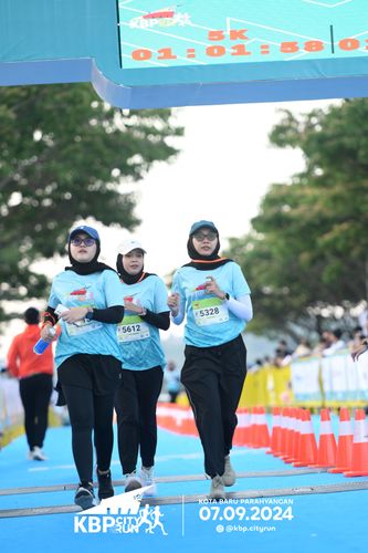 Race photo from KBP City Run 2024