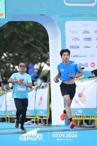 Race photo from KBP City Run 2024