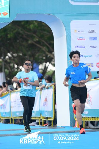 Race photo from KBP City Run 2024