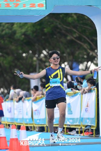 Race photo from KBP City Run 2024